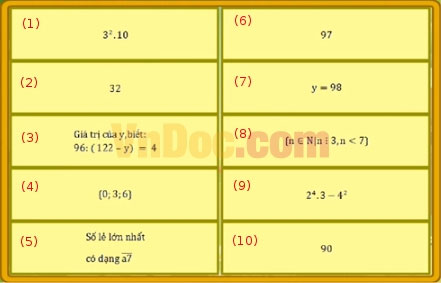 Đề thi Violympic môn Toán lớp 6 vòng 4