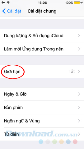 Giới hạn