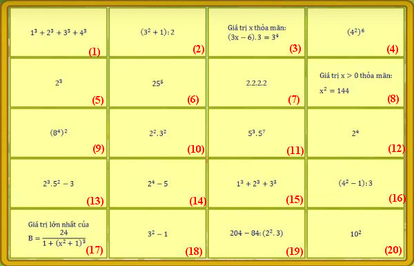 Đề thi violympic Toán lớp 6 vòng 14