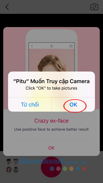 Truy cập Camera