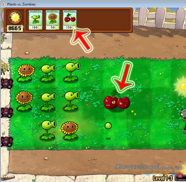 Hướng dẫn hack 9999 sun game Plants vs Zombies bằng Cheat Engine