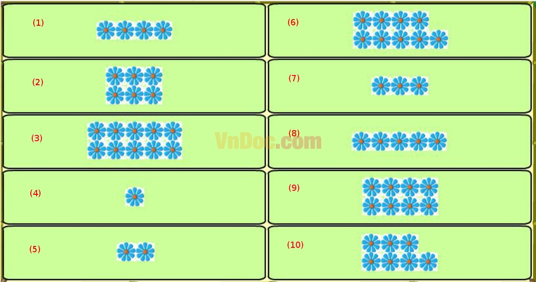 Đề thi Violympic Toán Tiếng Anh lớp 1 vòng 4 