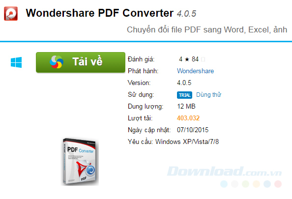 Cách chuyển file PDF sang Excel đơn giản bằng phần mềm