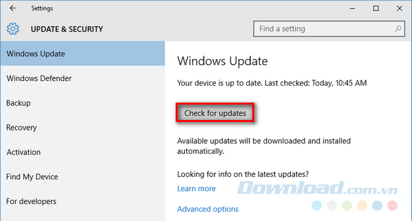 Windows update