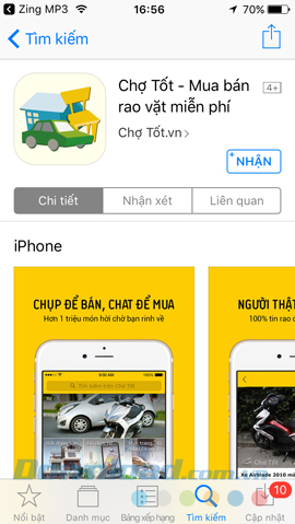 Chợ Tốt Chuyên mua bán online on the App Store