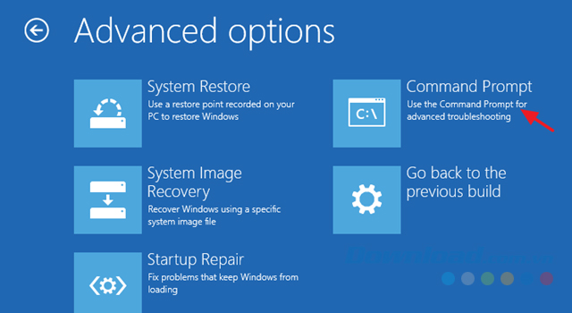 Sử dụng SFC command tool trên Windows 10 để sửa cài đặt.