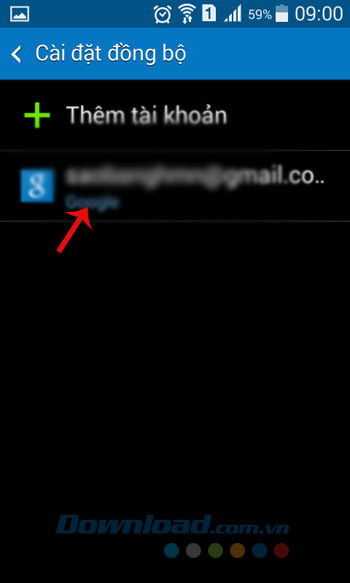 Tên tài khoản Gmail