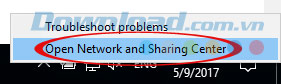 Open Network And Sharing Center