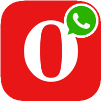 Chat WhatsApp bằng Opera