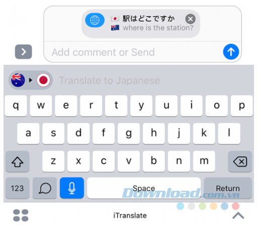Ứng dụng iTranslate