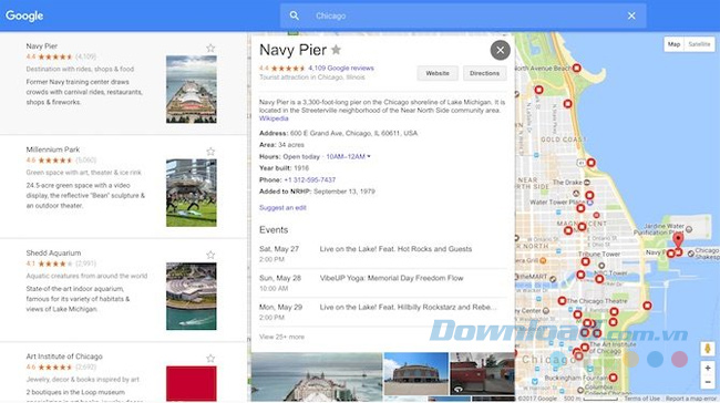 Khám phá các địa điểm với Google Maps