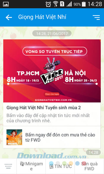 Bình chọn Giọng hát Việt nhí