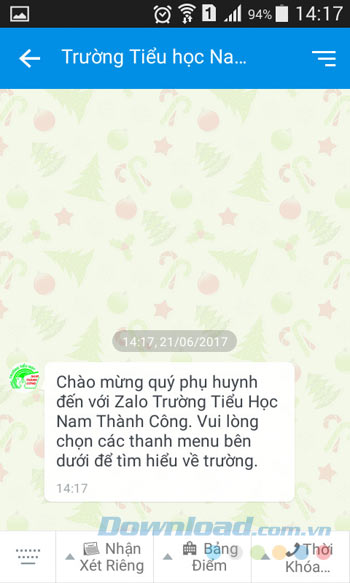 Giao diện chat