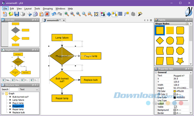 yEd Graph Editor