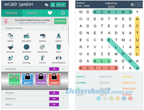  Word Search Puzzle Game