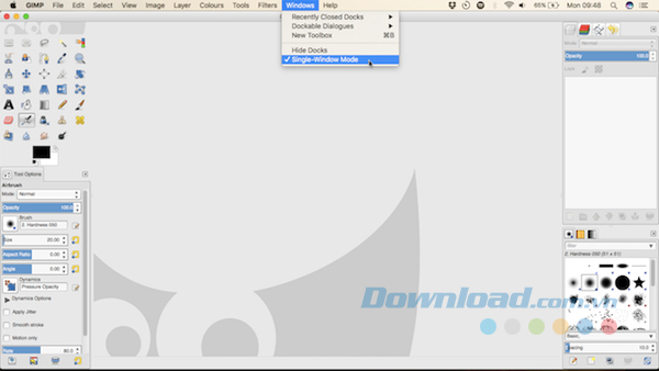 Hướng dẫn thay đổi nền ảnh với GIMP - Download.vn
