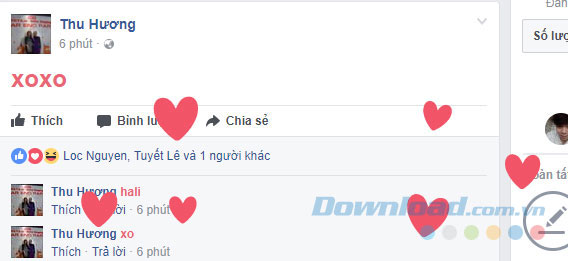 Bạn thử HALI và XOXO để tim bay tràn ngập Facebook chưa?