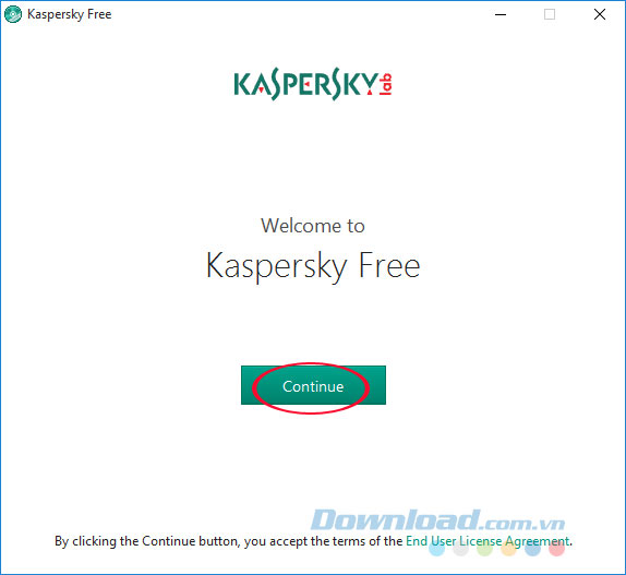 Cài đặt Kaspersky Free