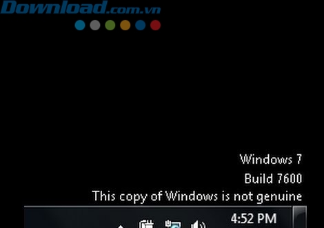 Cách sửa lỗi màn hình đen ở Windows 7 không bản quyền 