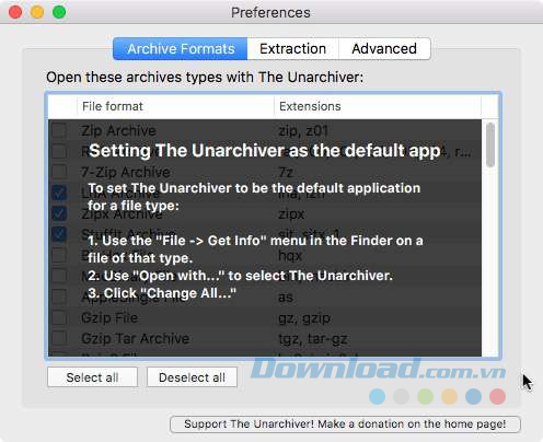 Unarchiver