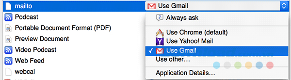 Chọn Use Gmail