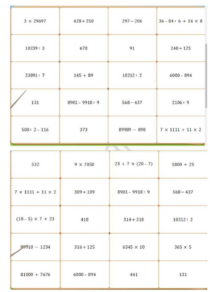 Đề thi Violympic Toán lớp 4 vòng 1 năm 2017-2018