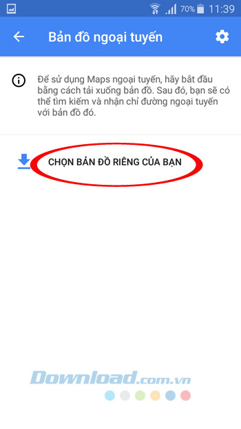 Chọn bản đồ