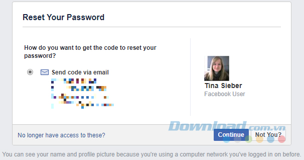 Reset your Password