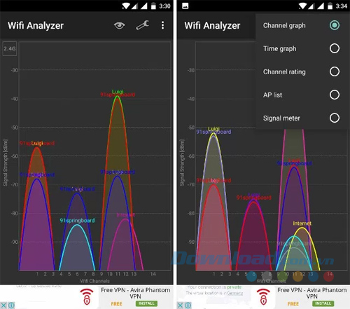 Cách kiểm tra sóng WiFi mạnh hay yếu trên điện thoại Android