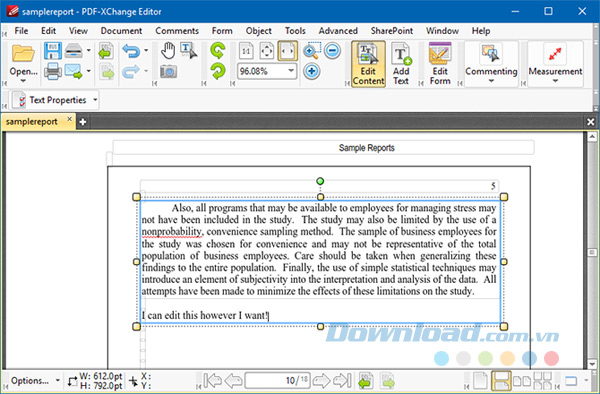 PDF-Xchange Editor