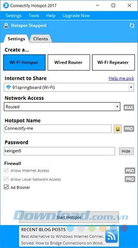 Connectify Hotspot