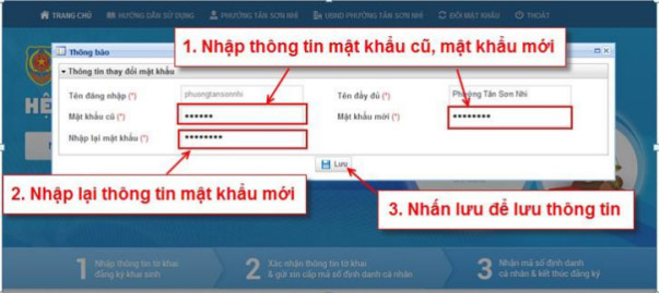 Đổi mật khẩu