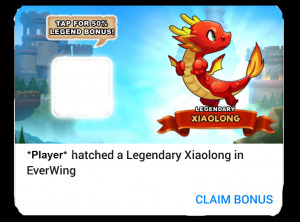 Legendary Bonus