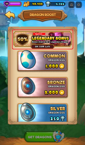 Bonus Legendary