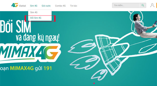 Hướng dẫn đăng ký SIM 4G Viettel online