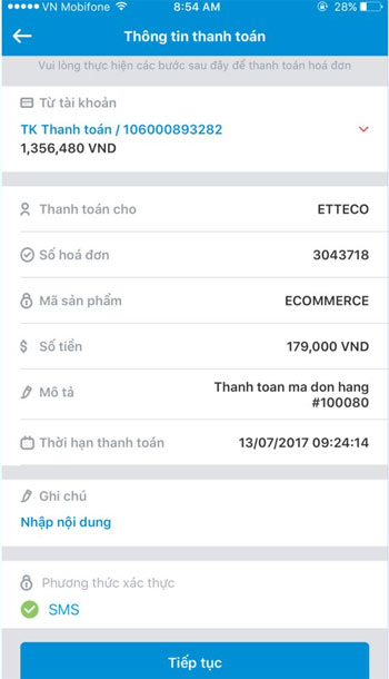 Thanh toán bằng QR Pay