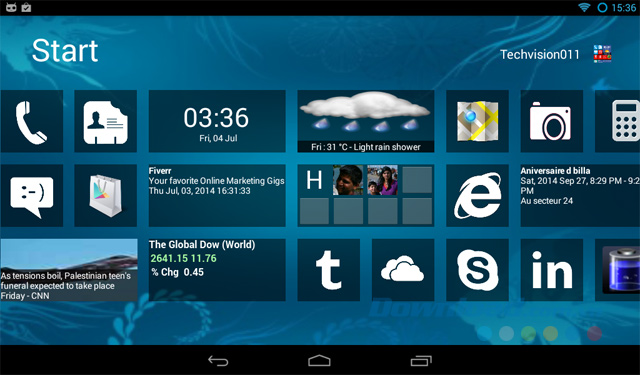 Home8 like Windows 8 launcher