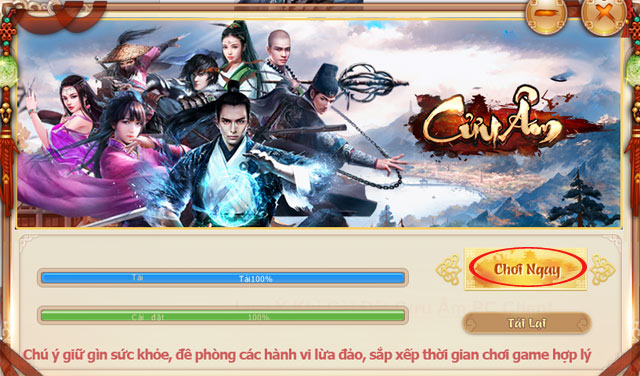 Chơi game Cửu Âm