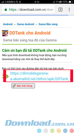 Cài đặt DDTank Android