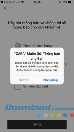 Mua hàng Zara Online