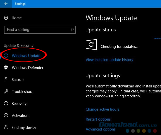 Update Windows 10