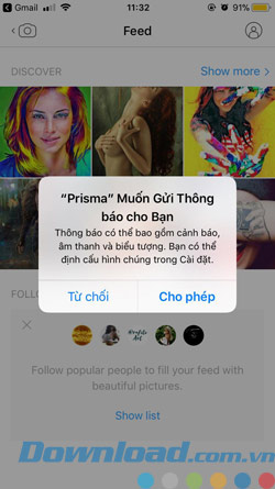 Sử dụng Prisma