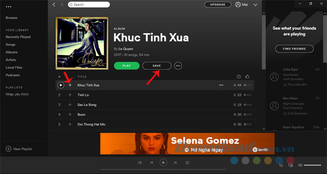 Những thủ thuật hữu ích khi sử dụng Spotify trên máy tính