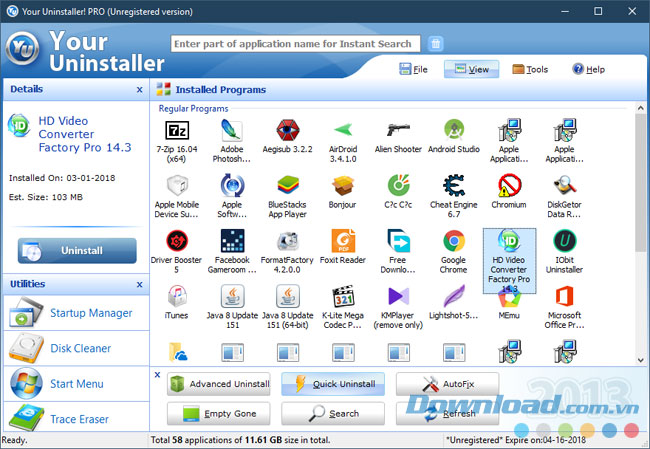 Uninstaller