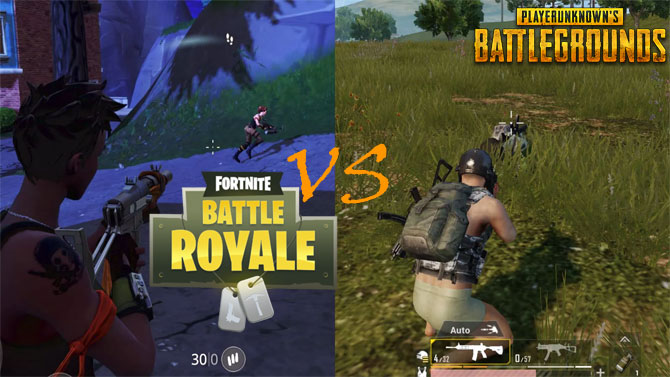 PUBG vs Fortnite