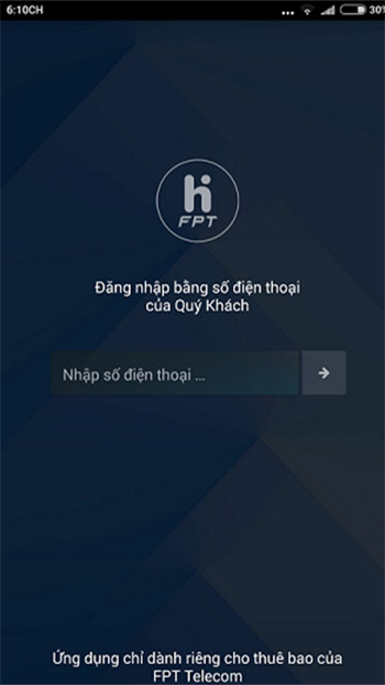 Hướng dẫn đổi mật khẩu Wifi FPT bằng ứng dụng Hi FPT