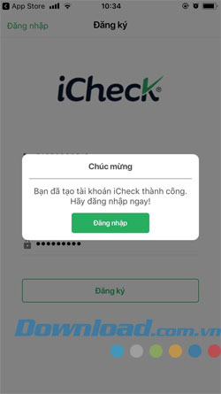 Tải về ứng dụng iCheck