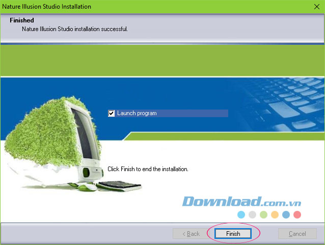 Tải và cài đặt phần mềm Nature Illusion Studio 