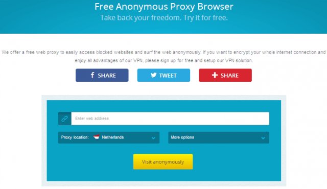 TOP trang web Proxy ẩn danh miễn phí tốt nhất