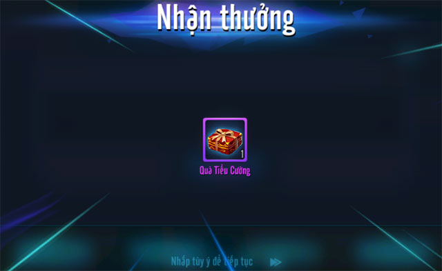 Nhận thưởng